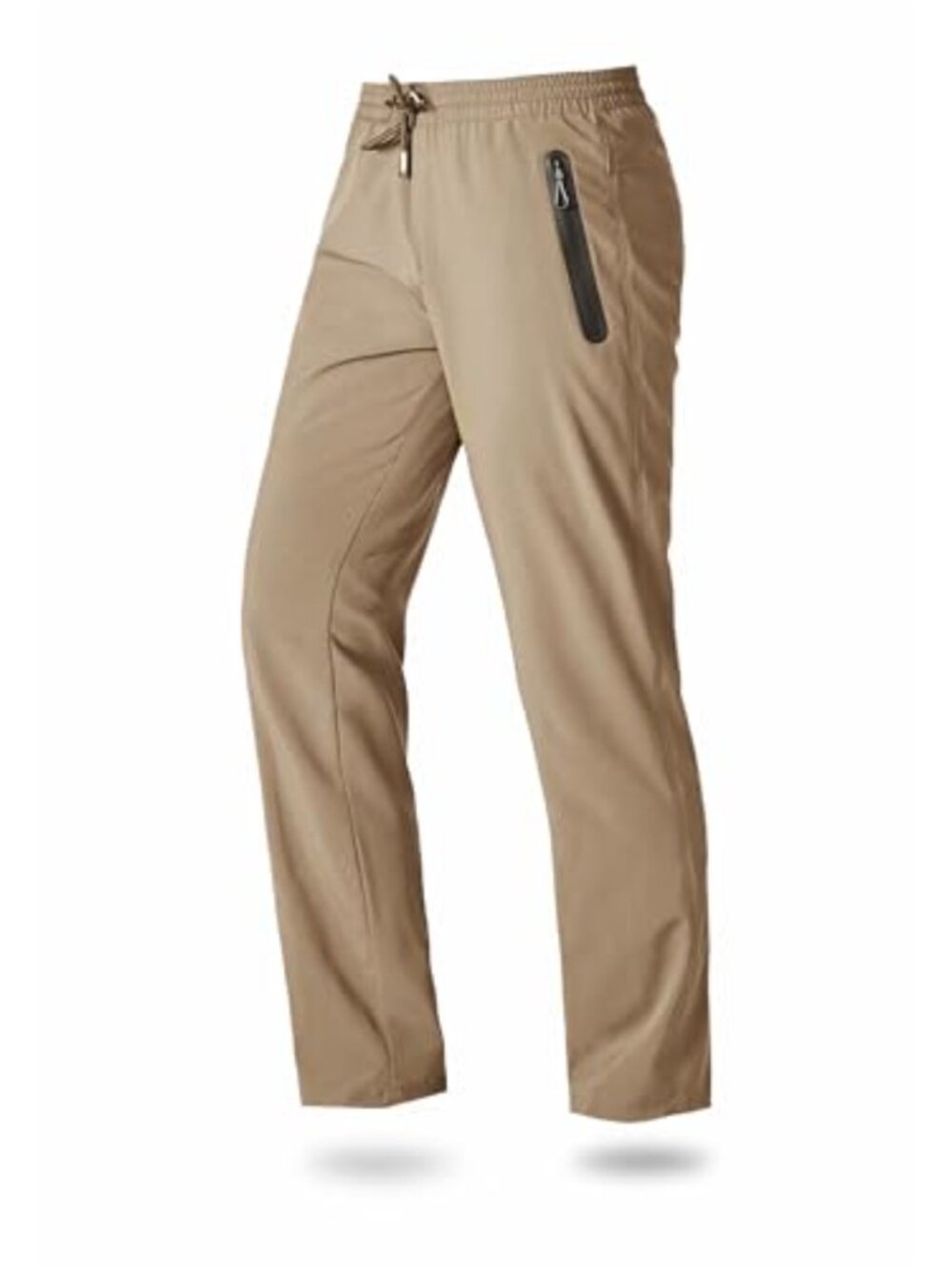 Men's Hiking Pants Quick Dry Lightweight Stretch Joggers with Zipper Pockets